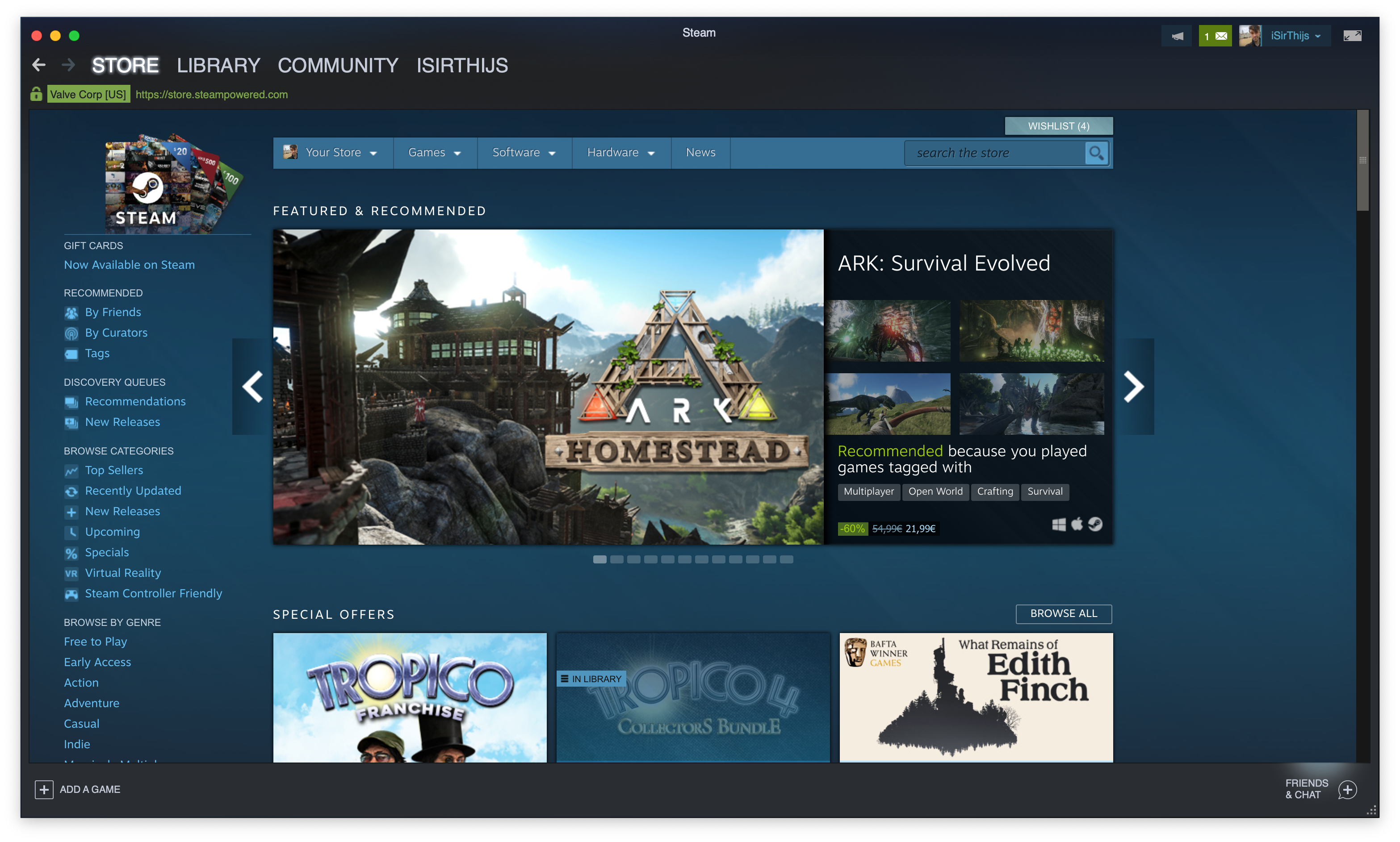 Steam Store